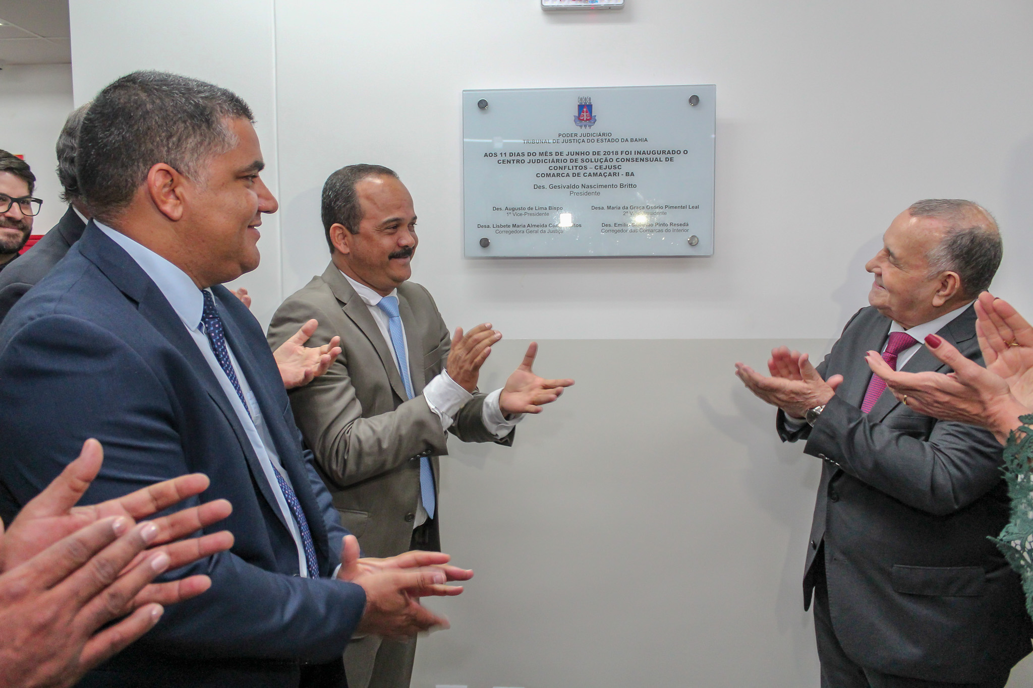 Centro Judiciário de Conciliação e Mediação é inaugurado em Camaçari