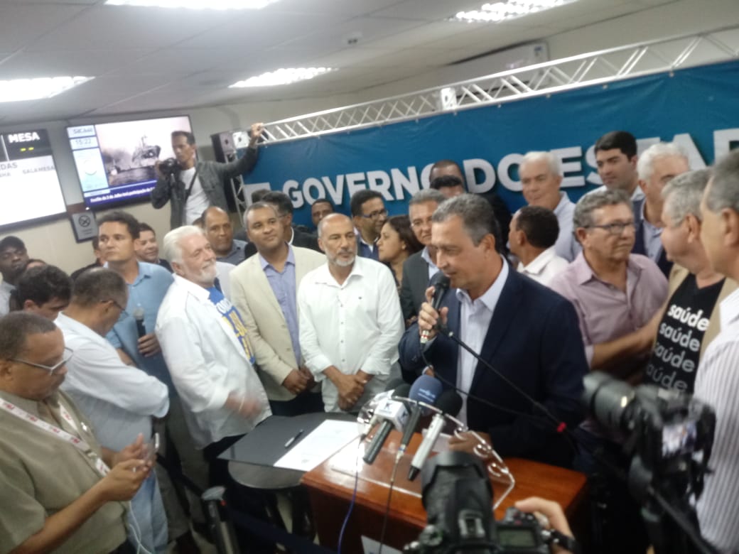 Rui Costa fala sobre a relação entre Governo e Prefeitura de Simões Filho