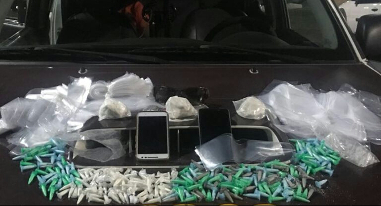 Líder do tráfico é preso com carga de cocaína avaliada em R$ 8 mil reais
