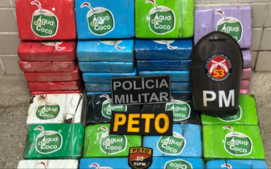 Polícia encontra 36 kg de cocaína em Mata de São João