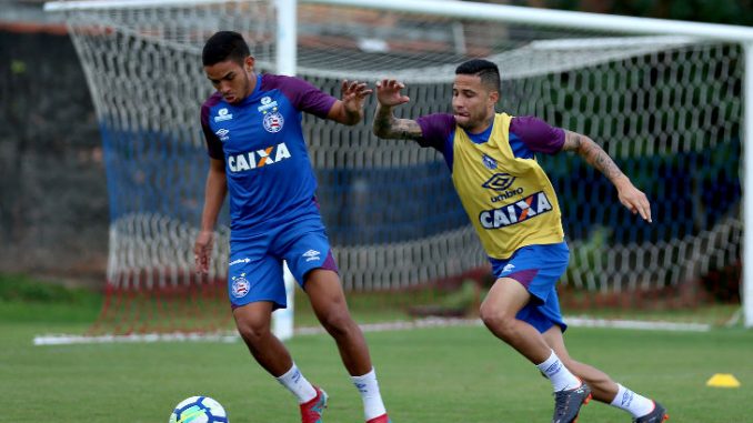 Bahia finaliza preparação para enfrentar o Vasco e embarcou para o Rio de Janeiro