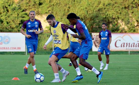 Com retorno importante, Bahia inicia preparação visando jogo contra o Palmeiras