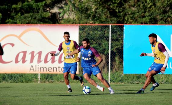 Com Marco Antônio e Élber treinando entre os titulares, Bahia segue treinando para duelo contra o Palmeiras