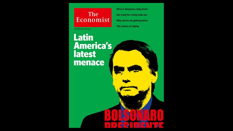Revista britânica diz que Bolsonaro é “ameaça” para o Brasil