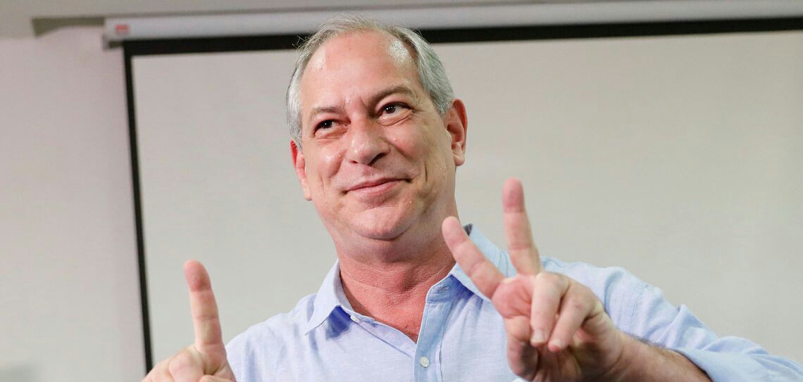 Ciro cita bordão da campanha anti-Bolsonaro ao falar do segundo turno