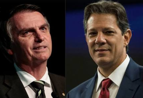 Datafolha: Bolsonaro cai para 56% e Haddad vai a 44%