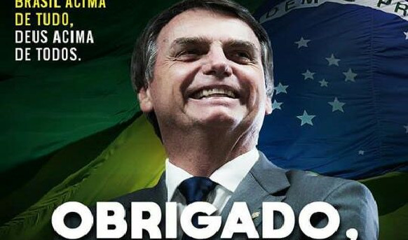 Jair Bolsonaro é o novo presidente do Brasil