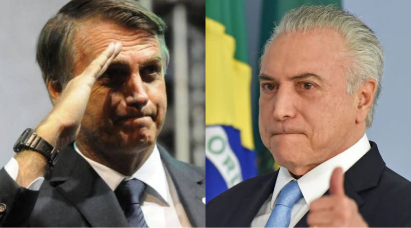 Transição entre governos Temer e Bolsonaro começa nesta 2ª feira