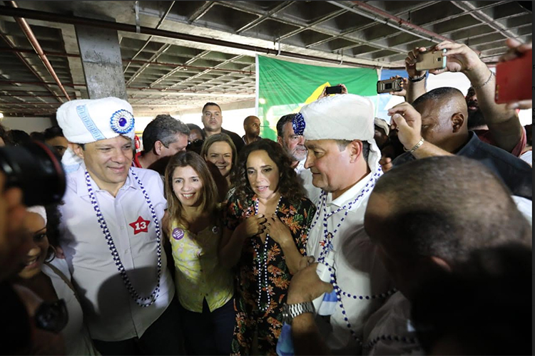 Fernando Haddad realizou ato de campanha em Salvador