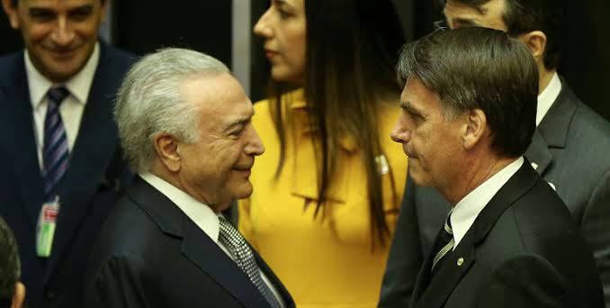 Bolsonaro e Temer iniciam formalmente governo de transição nesta quarta (7)