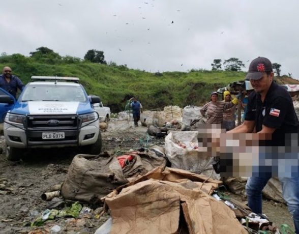 Corpo de bebê é encontrado dentro de caixa no lixão no sul da Bahia