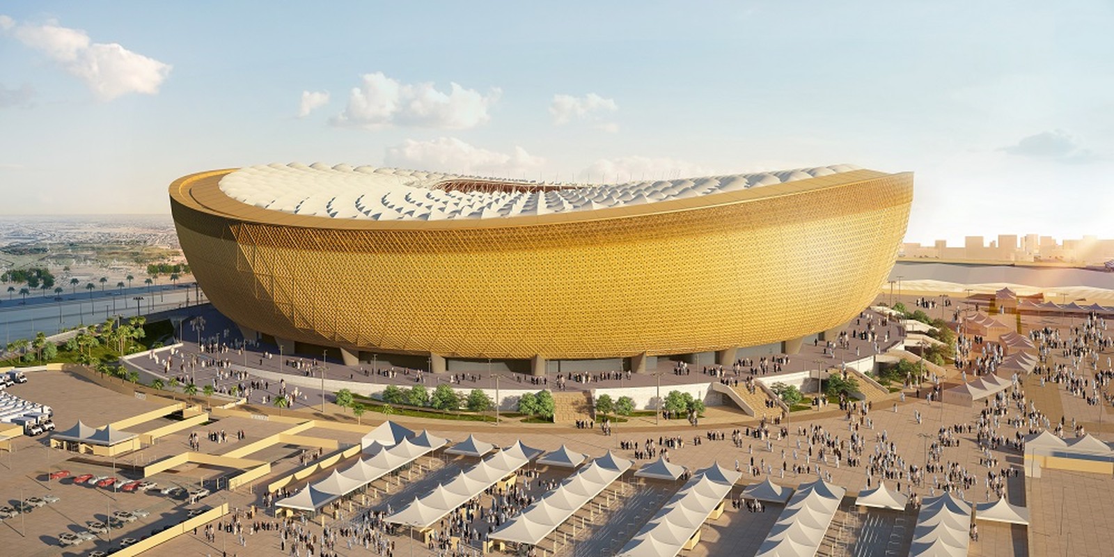 Fotos: Catar divulga imagens do projeto do estádio mais importante da Copa de 2022