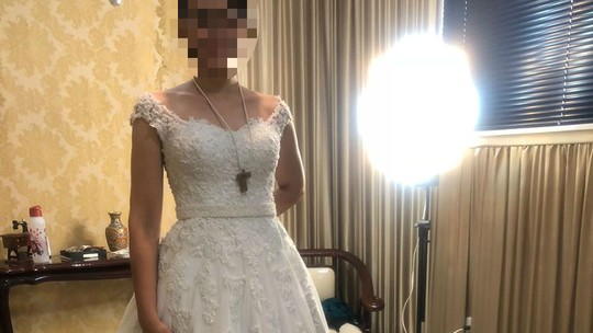 Noiva tem vestido roubado momentos antes do casamento