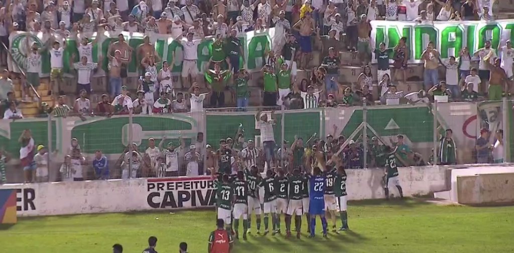 Vitória perde para o Palmeiras e dá adeus a Copinha