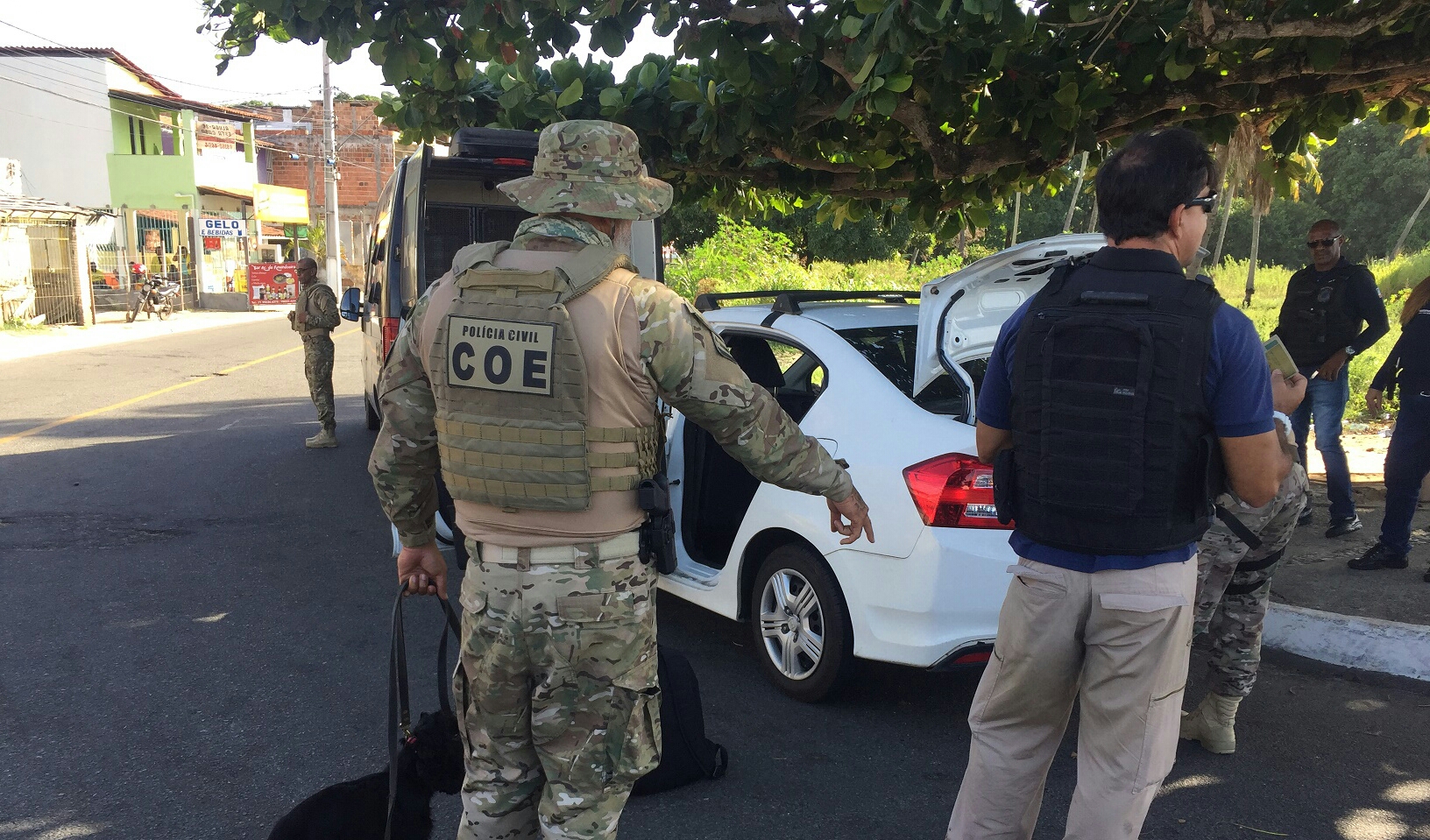 Operação de combate ao tráfico é realizada na Cascalheira e em Jauá