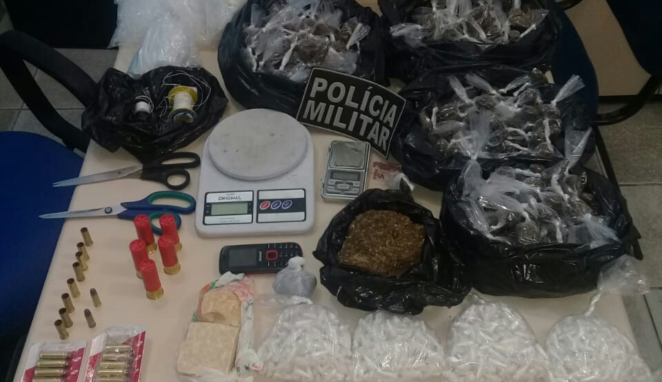 Polícia realiza maior apreensão de pinos de cocaína  dos últimos cinco anos