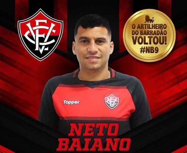 Vitória oficializa retorno de Neto Baiano