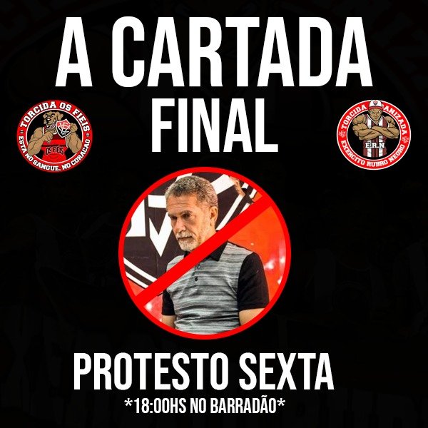 “Cartada Final”: organizada  convoca protesto contra Ricardo David