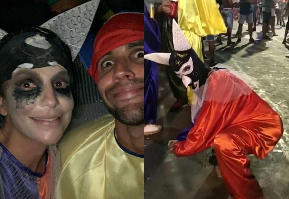 Vídeo: Ivete Sangalo curte o carnaval na pipoca de Salvador