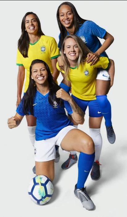 Confira: Seleção brasileira feminina terá uniforme exclusivo para temporada 2019