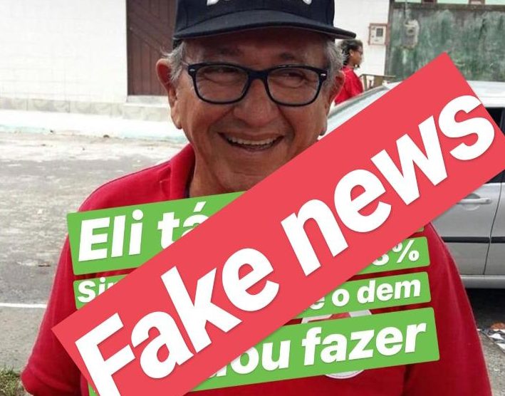 Eleições 2020: Liderança de Caetano em pesquisa é Fake News