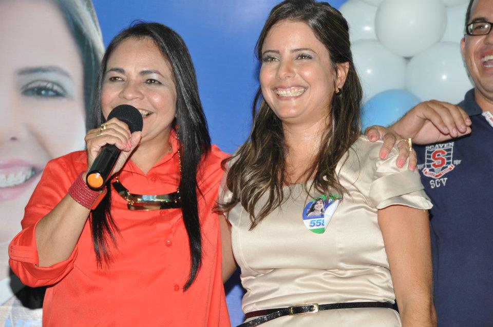 Moema Gramacho anuncia rompimento com a deputada estadual Mirella Macedo