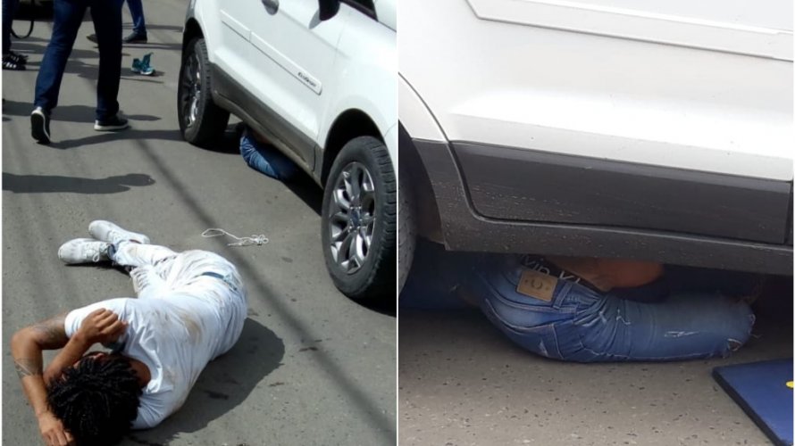 Homem atropela bandidos após ter malote de dinheiro roubado em Santo Antônio de Jesus
