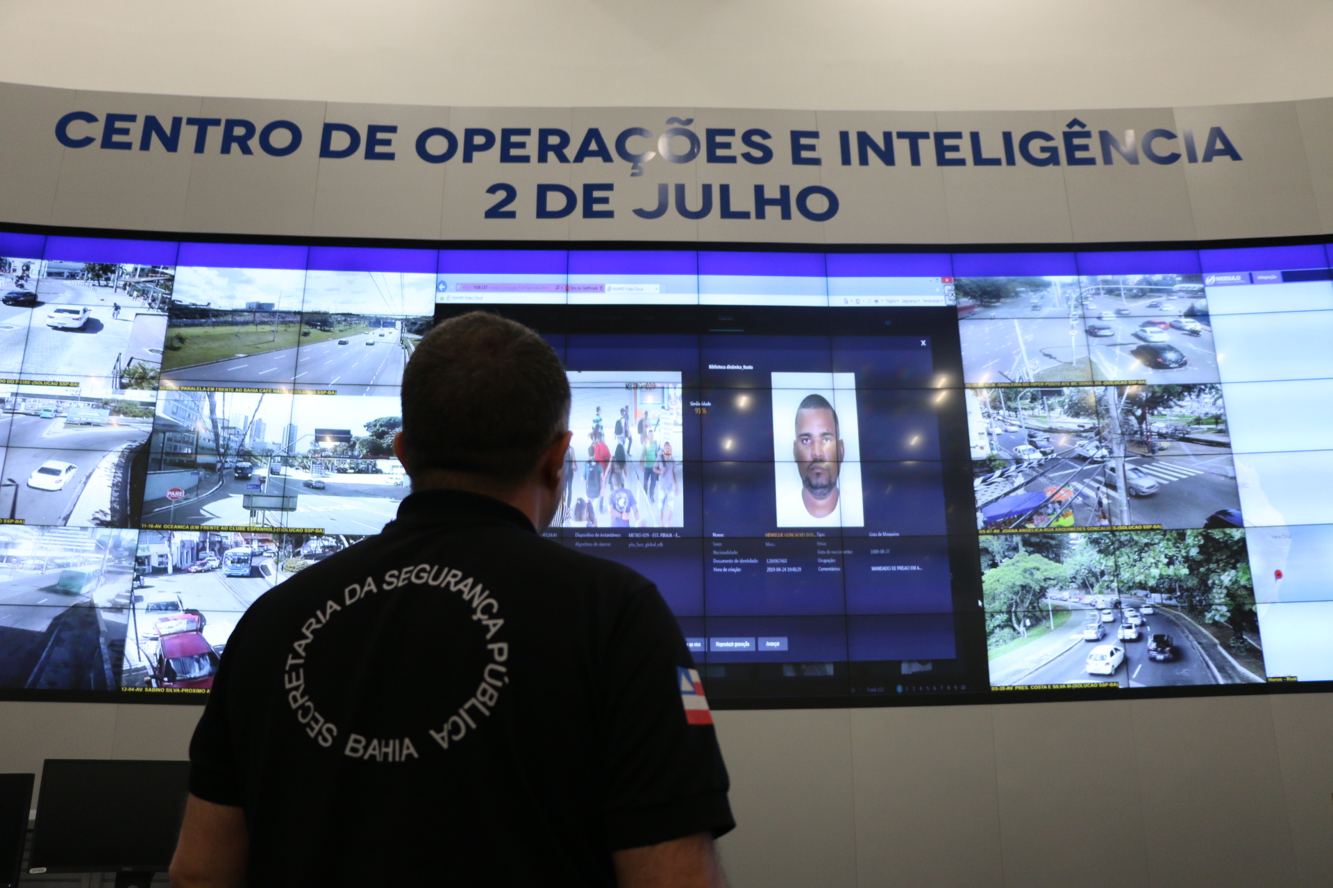 Reconhecimento facial identifica acusado de homicídio em estação do metrô de Salvador