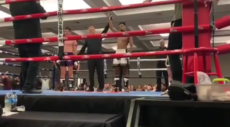 Filho de Anderson Silva estreia no Muay Thai Amador com nocaute
