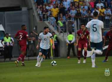 Argentina vence o Catar e avança para as quartas da Copa América
