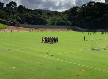 Vitória inicia preparação visando o Sport; elenco assistiu um vídeo do revés para o Bragantino