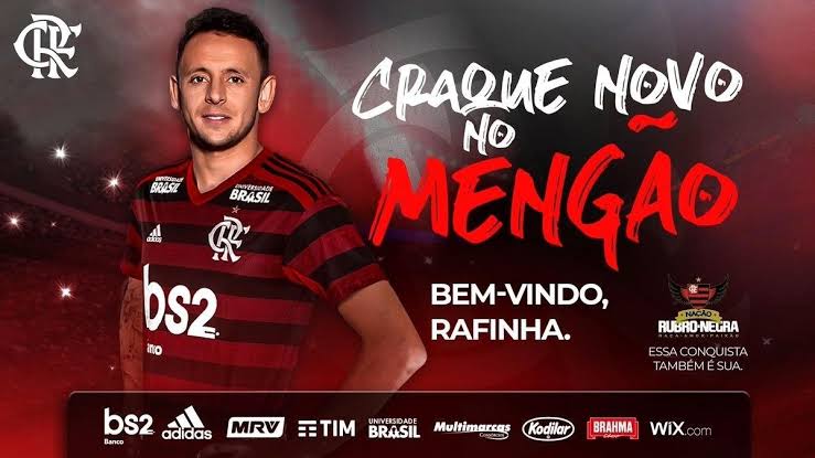 Flamengo anuncia oficialmente a contração de Rafinha