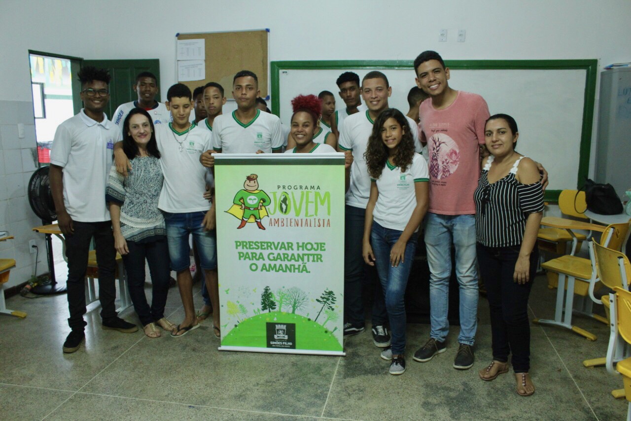 Simões Filho: 2ª edição do Programa Jovem Ambientalista marca Dia Mundial do Meio Ambiente
