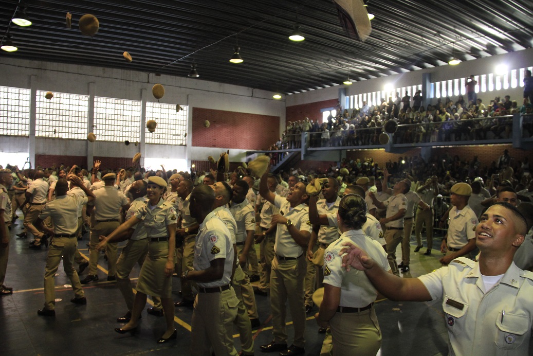 Bahia ganha 494 novos soldados para a Polícia Militar