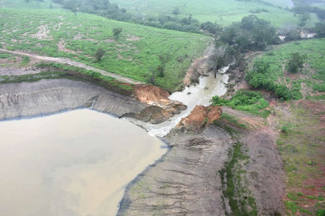Defesa Civil diz que não há risco de novo rompimento de barragem em Pedro Alexandre