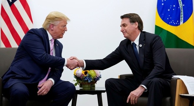 Trump diz que quer acordo comercial com o Brasil