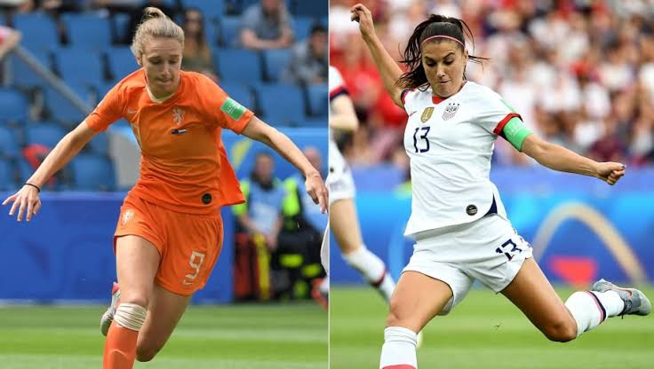 EUA e Holanda travam hoje o duelo da grande final da Copa do Mundo de Futebol Feminino