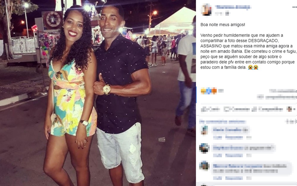 Suspeito de matar namorada a facadas em Mata de São João se apresenta à polícia
