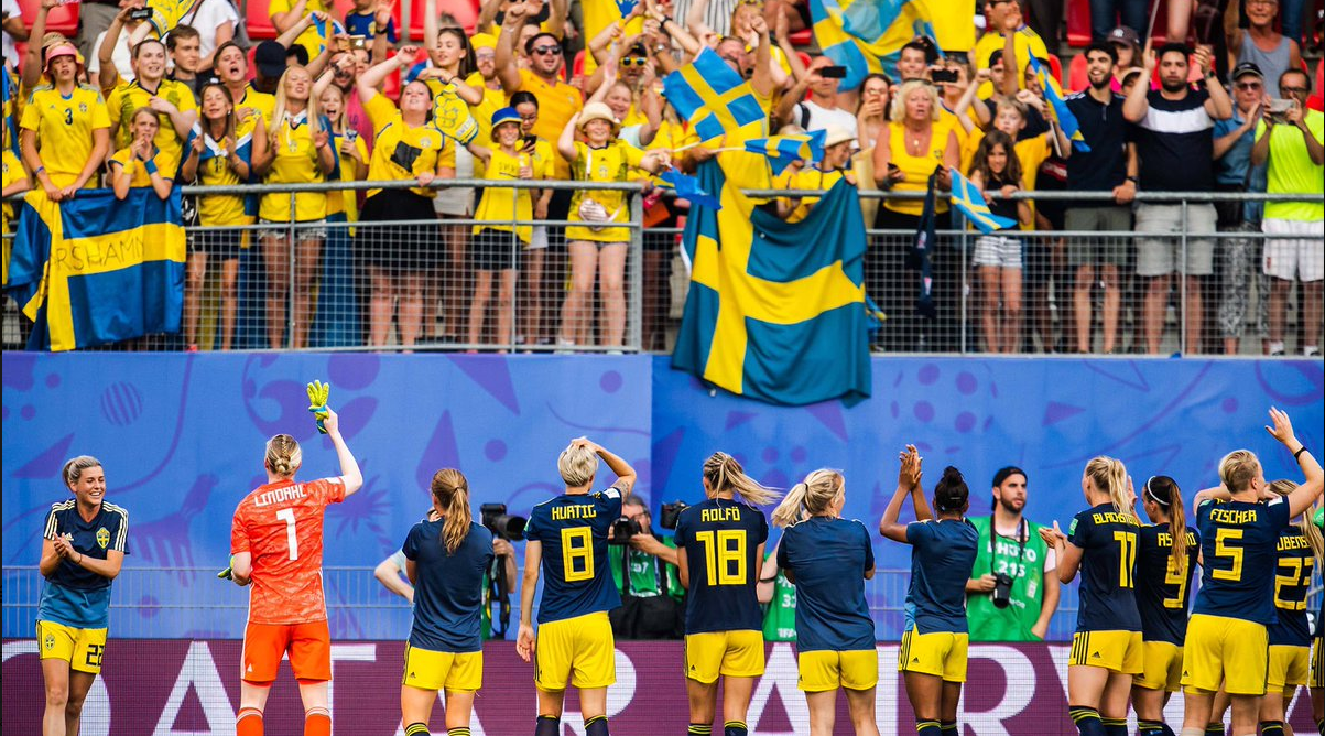 Suécia supera a Inglaterra e fica com o terceiro lugar da Copa do Mundo Feminino