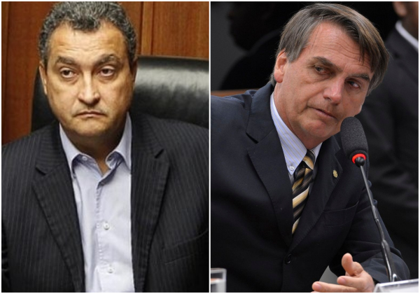 Bolsonaro e Rui Costa trocam farpas sobre segurança em inauguração de aeroporto