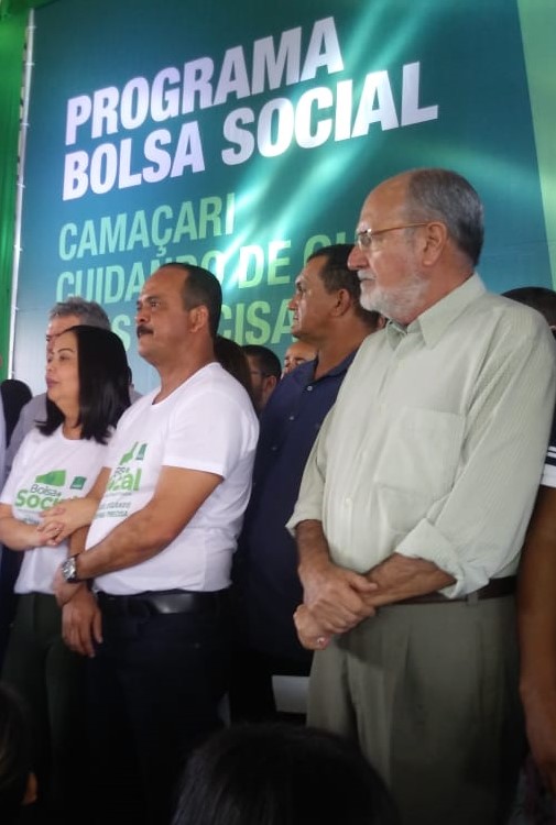 ‘É o nosso dever, é a vontade de fazer’, declara Elinaldo em lançamento do programa Bolsa Social Camaçari