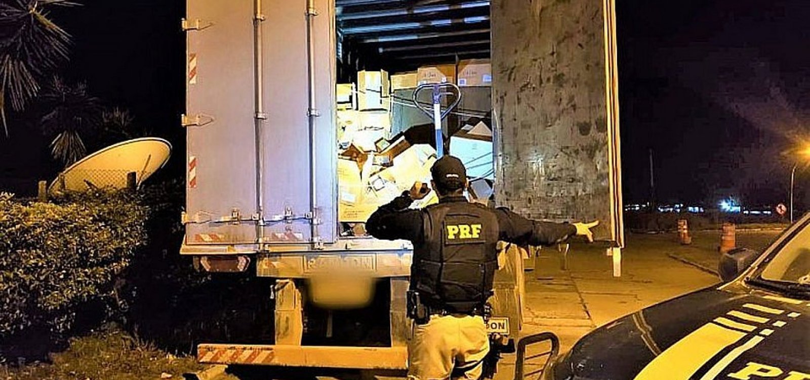 PRF prende trio com carga de uísque avaliada em R$ 1,5 milhão