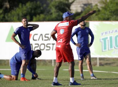 De olho no Porco: Bahia realiza treino fechado visando duelo com o Palmeiras