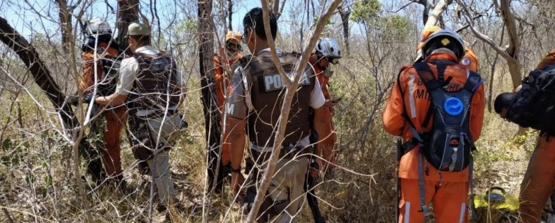 Serra do Mimo: bombeiros são alvos de tiros durante combate a incêndio