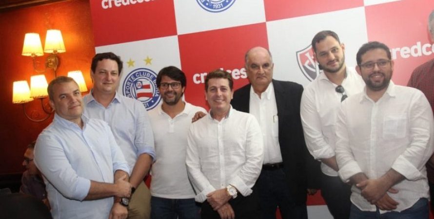 Dupla Ba-Vi ganha novo patrocinador até final de 2020; dirigentes comemoram