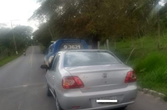 Veículos do transporte irregular são apreendidos durante operação em Dias D’Ávila