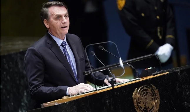 ‘Foi um discurso patriótico, diferente de outros presidentes’, diz Bolsonaro após críticas sobre discurso na ONU