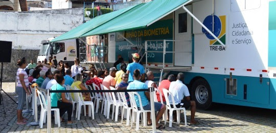 TRE-BA inaugura Caminhão da Biometria em Salvador; serviço também vai para o interior