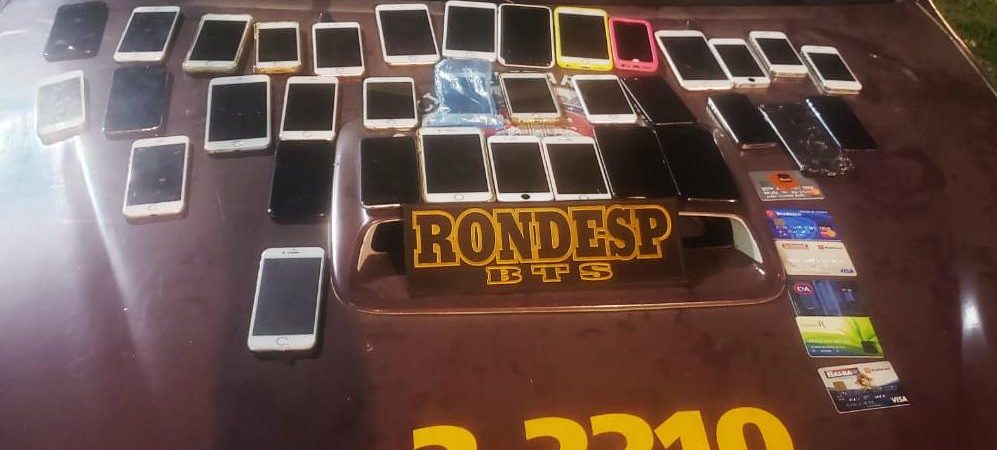 Quadrilha especializada em furto de celulares é presa em Salvador