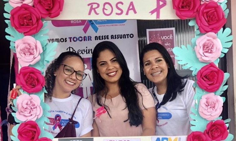 Outubro Rosa: ações de prevenção ao câncer de mama seguem em Simões Filho